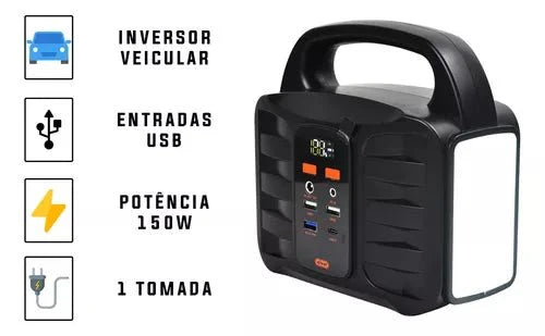 Generador de Energía Portátil 100W