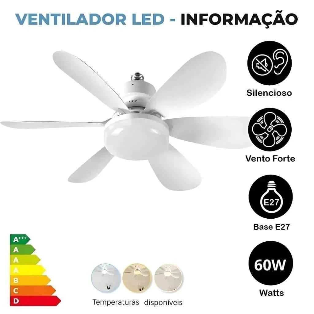 Ventilador Silencioso Wind Light