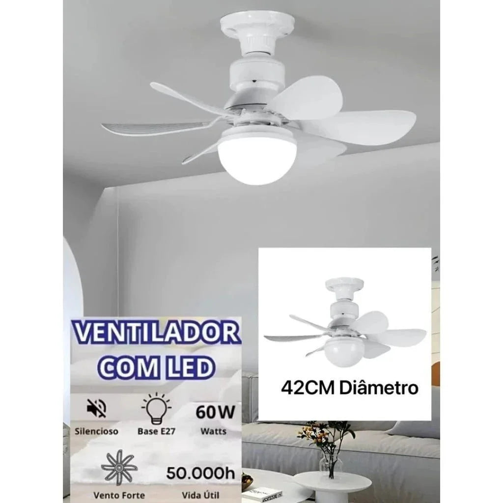 Ventilador Silencioso Wind Light
