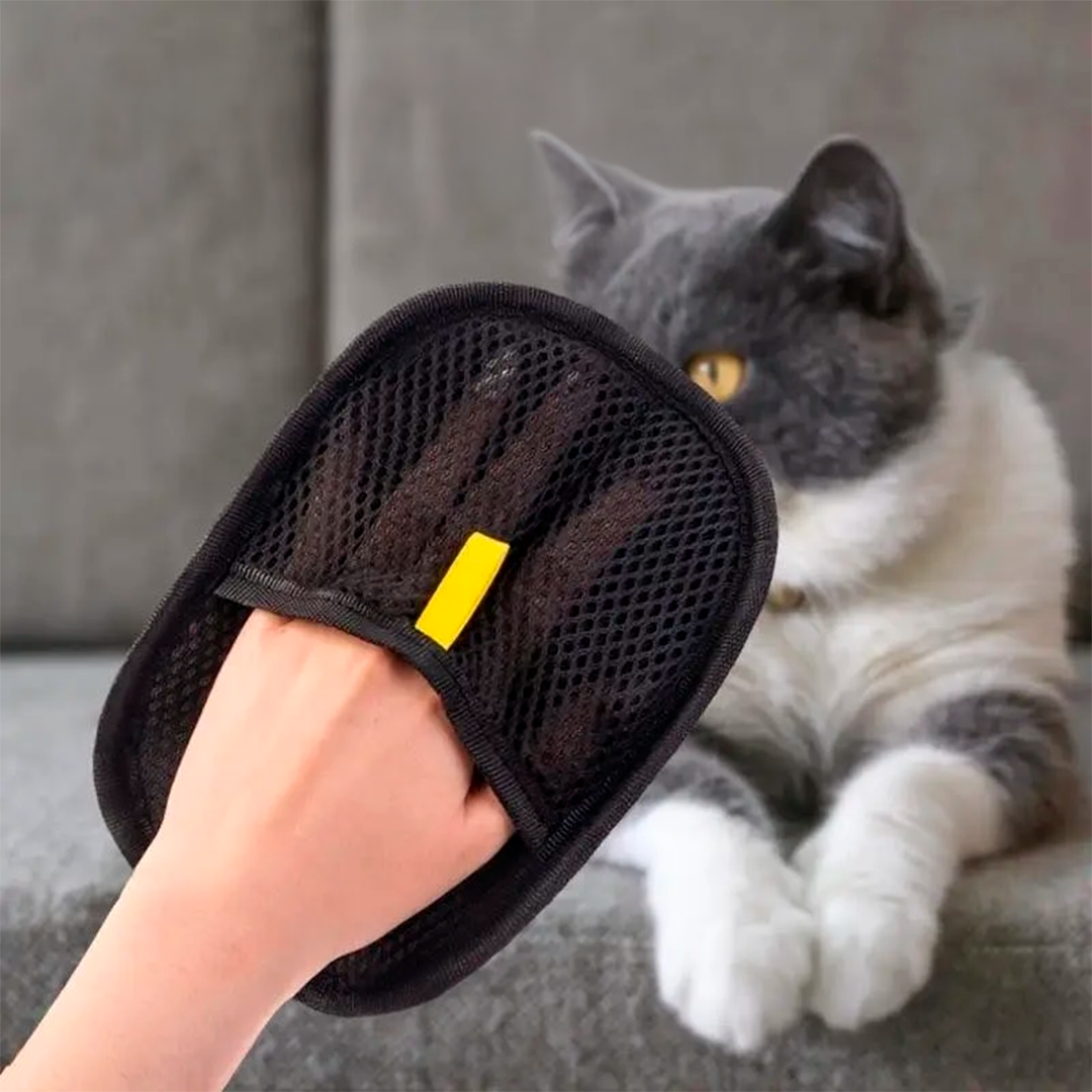 Guantes Electrostáticos para Remover Pelos de Mascotas
