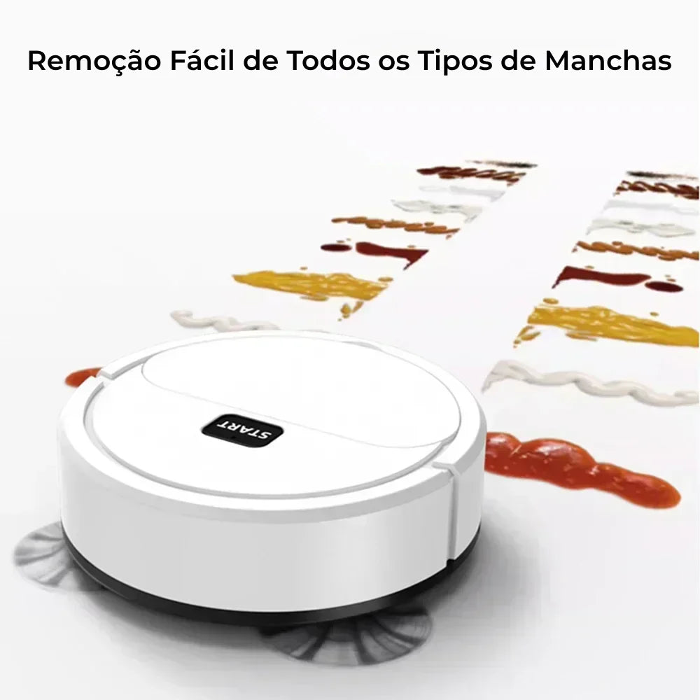 Aspiradora Robot 3 en 1 – Limpieza Completa y Automática para tu Hogar