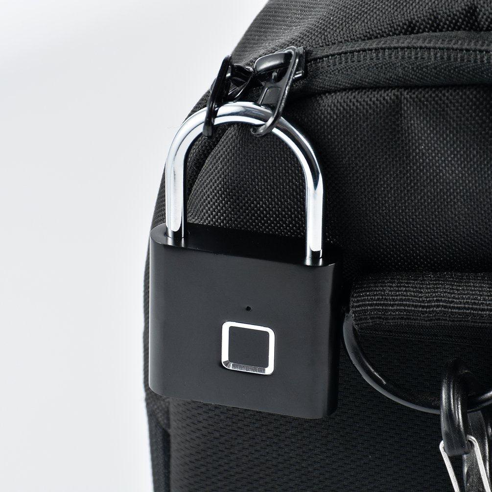 Candado de Huella Digital Recargable Antirrobo