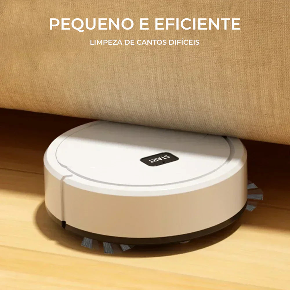 Aspiradora Robot 3 en 1 – Limpieza Completa y Automática para tu Hogar
