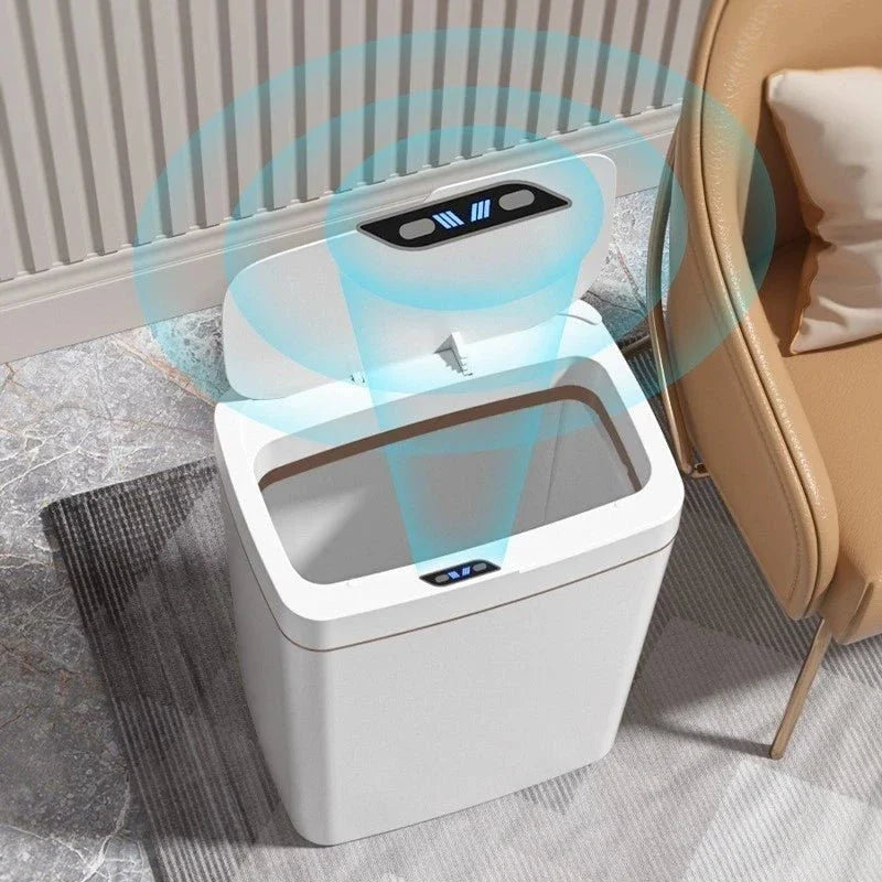 🗑️ PAPELERA AUTOMÁTICA INTELIGENTE CON SENSOR